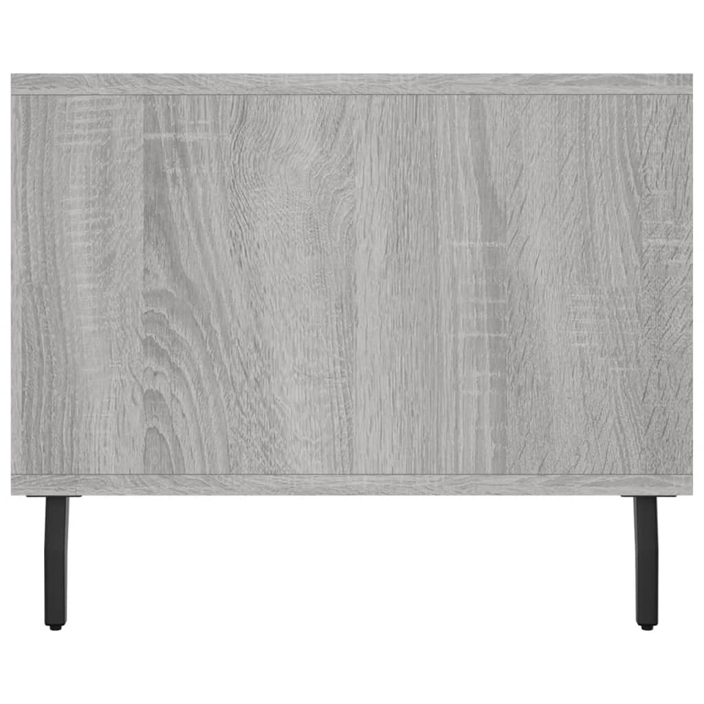 Coffee Table Grey Sonoma 102x50x40 cm Engineered Wood