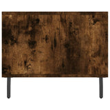 Coffee Table Smoked Oak 90x50x40 cm Engineered Wood