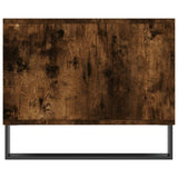 Coffee Table Smoked Oak 90x50x40 cm Engineered Wood