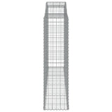 Arched Gabion Basket 300x50x180/200 cm Galvanised Iron