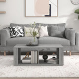 Coffee Table Grey Sonoma 100x50x36 cm Engineered Wood