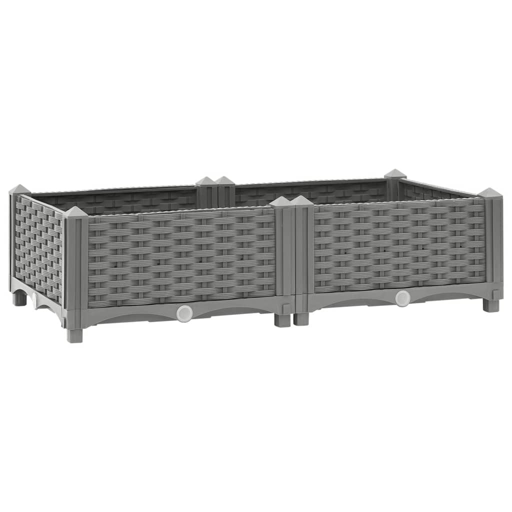 Raised Bed 80x40x23 cm Polypropylene