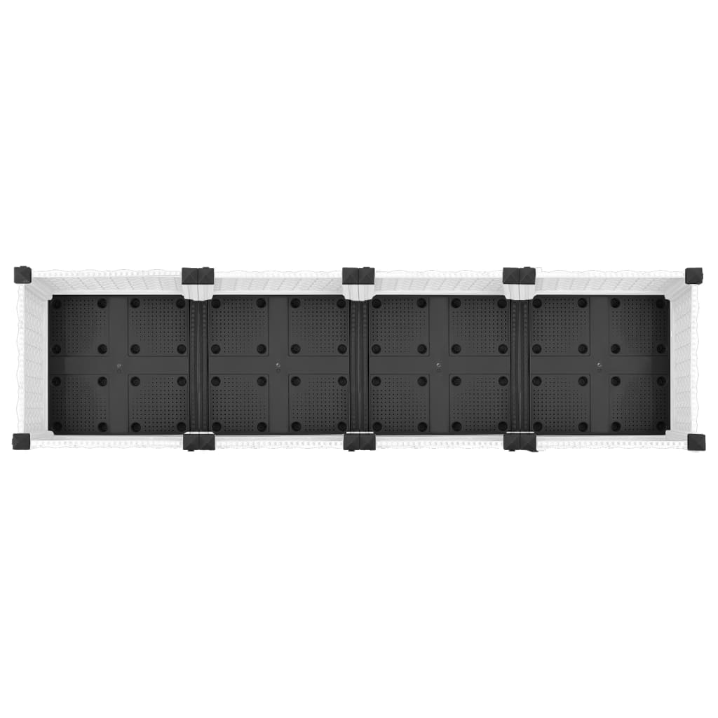 Raised Bed 160x40x23 cm Polypropylene