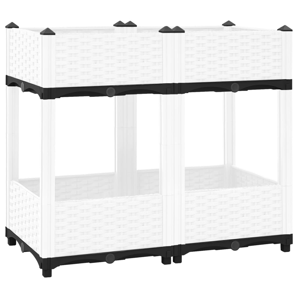 Raised Bed 80x40x71 cm Polypropylene