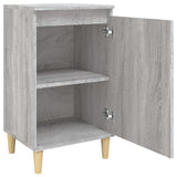 Bedside Cabinet Grey Sonoma 40x35x70 cm Engineered Wood
