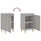 Bedside Cabinet Grey Sonoma 40x35x70 cm Engineered Wood