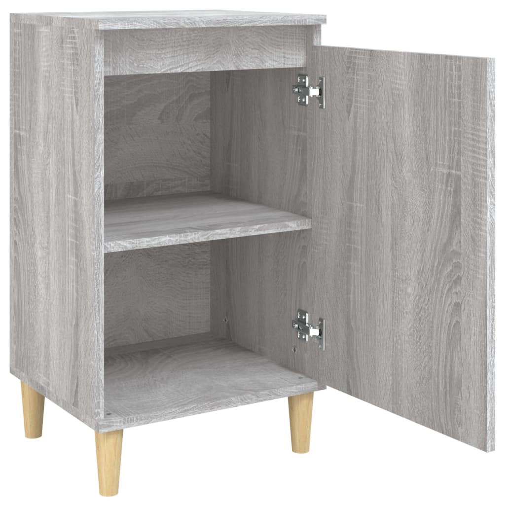Bedside Cabinets 2 pcs Grey Sonoma 40x35x70 cm Engineered Wood