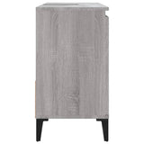 Bathroom Cabinet Grey Sonoma 65x33x60 cm Engineered Wood