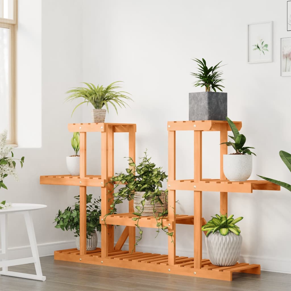 Flower Stand 110x25x73 cm Solid Wood Fir