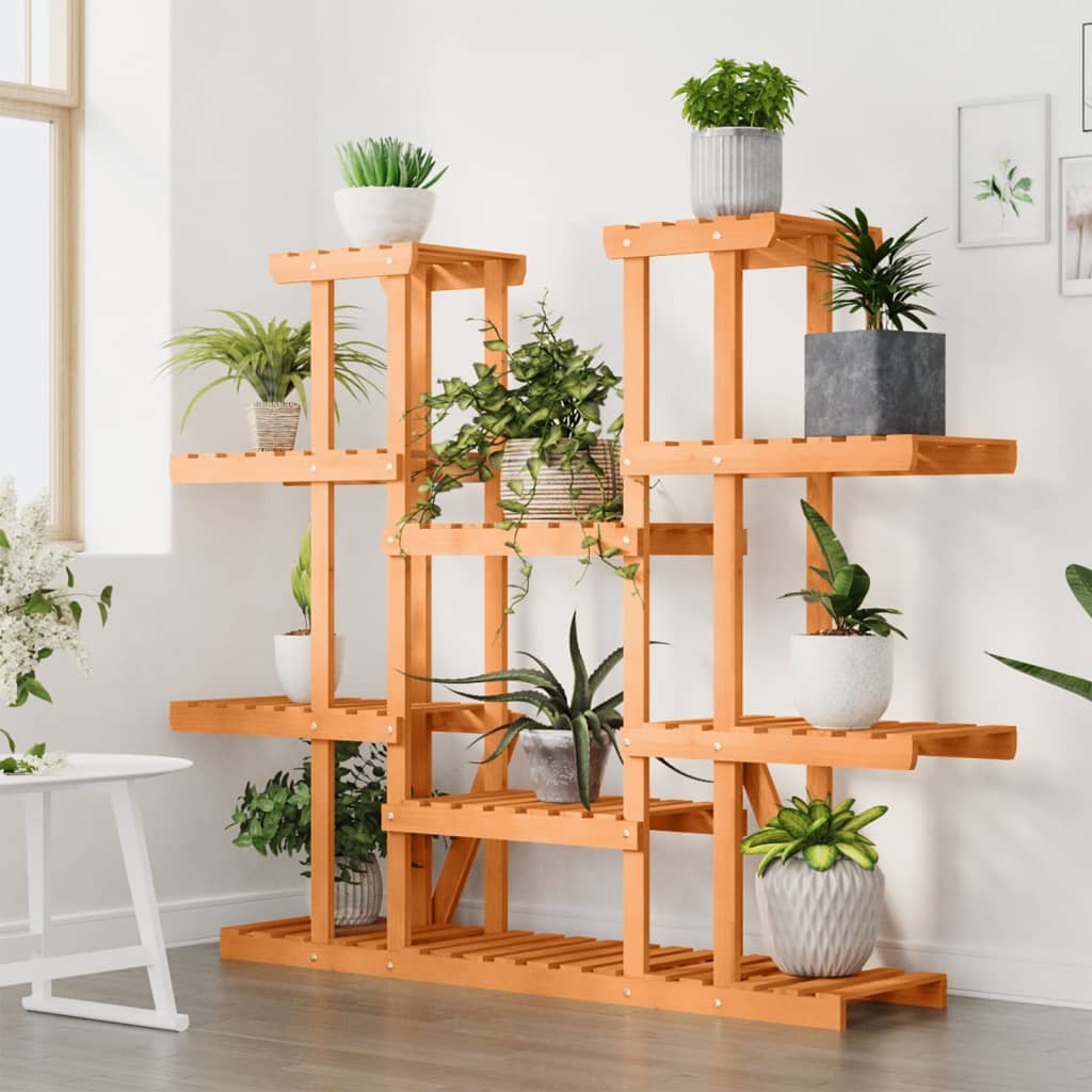 Flower Stand 110x25x110.5 cm Solid Wood Fir