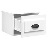 Wall-mounted Bedside Cabinet White 41.5x36x28cm