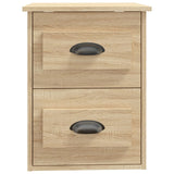 Wall-mounted Bedside Cabinet Sonoma Oak 41.5x36x53cm