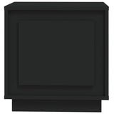 Bedside Cabinets 2 pcs Black 44x35x45 cm Engineered Wood