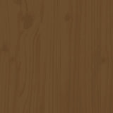 Garden Planter Honey Brown 40x40x39 cm Solid Wood Pine
