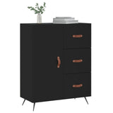 Sideboard Black 69.5x34x90 cm Engineered Wood