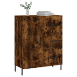 Sideboard Smoked Oak 69.5x34x90 cm Engineered Wood