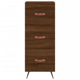 Sideboard Brown Oak 34.5x34x90 cm Engineered Wood