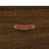 Sideboard Brown Oak 34.5x34x90 cm Engineered Wood