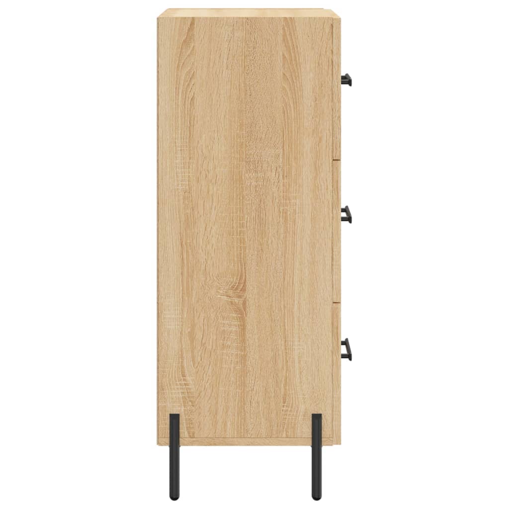 Sideboard Sonoma Oak 34.5x34x90 cm Engineered Wood