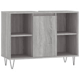 Bathroom Cabinet Grey Sonoma 80x33x60 cm Engineered Wood