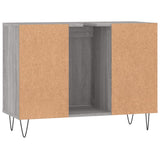 Bathroom Cabinet Grey Sonoma 80x33x60 cm Engineered Wood