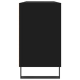 Bathroom Cabinet Black 80x33x60 cm Engineered Wood