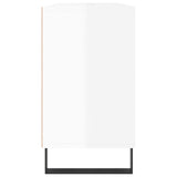 Bathroom Cabinet High Gloss White 80x33x60 cm Engineered Wood