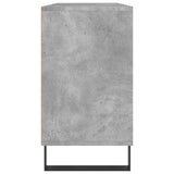 Bathroom Cabinet Concrete Grey 80x33x60 cm Engineered Wood