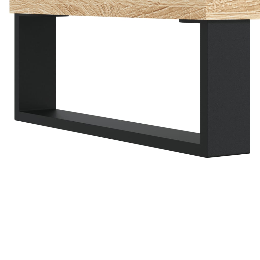 Bedside Cabinets 2 pcs Sonoma Oak 40x30x50 cm Engineered Wood
