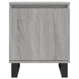 Bedside Cabinet Grey Sonoma 40x30x50 cm Engineered Wood