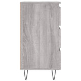 Bedside Cabinet Grey Sonoma 40x35x69 cm Engineered Wood