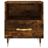 Bedside Cabinets 2 pcs Smoked Oak 40x35x47.5 cm Engineered Wood