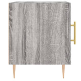 Bedside Cabinet Grey Sonoma 40x40x50 cm Engineered Wood