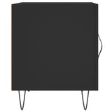 Bedside Cabinets 2 pcs Black 40x40x50 cm Engineered Wood