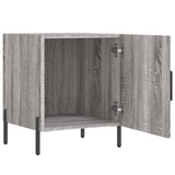 Bedside Cabinet Grey Sonoma 40x40x50 cm Engineered Wood