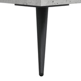Bedside Cabinet Concrete Grey 40x40x66 cm Engineered Wood