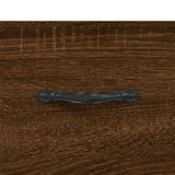 Bedside Cabinet Brown Oak 40x40x66 cm Engineered Wood