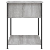 Bedside Table Grey Sonoma 44x45x58 cm Engineered Wood