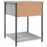 Bedside Table Grey Sonoma 44x45x58 cm Engineered Wood