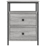 Bedside Cabinets 2 pcs Grey Sonoma 44x45x60 cm Engineered Wood