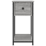 Bedside Cabinet Grey Sonoma 30x60x60 cm Engineered Wood