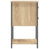 Bedside Cabinet Sonoma Oak 32x42x70 cm Engineered Wood