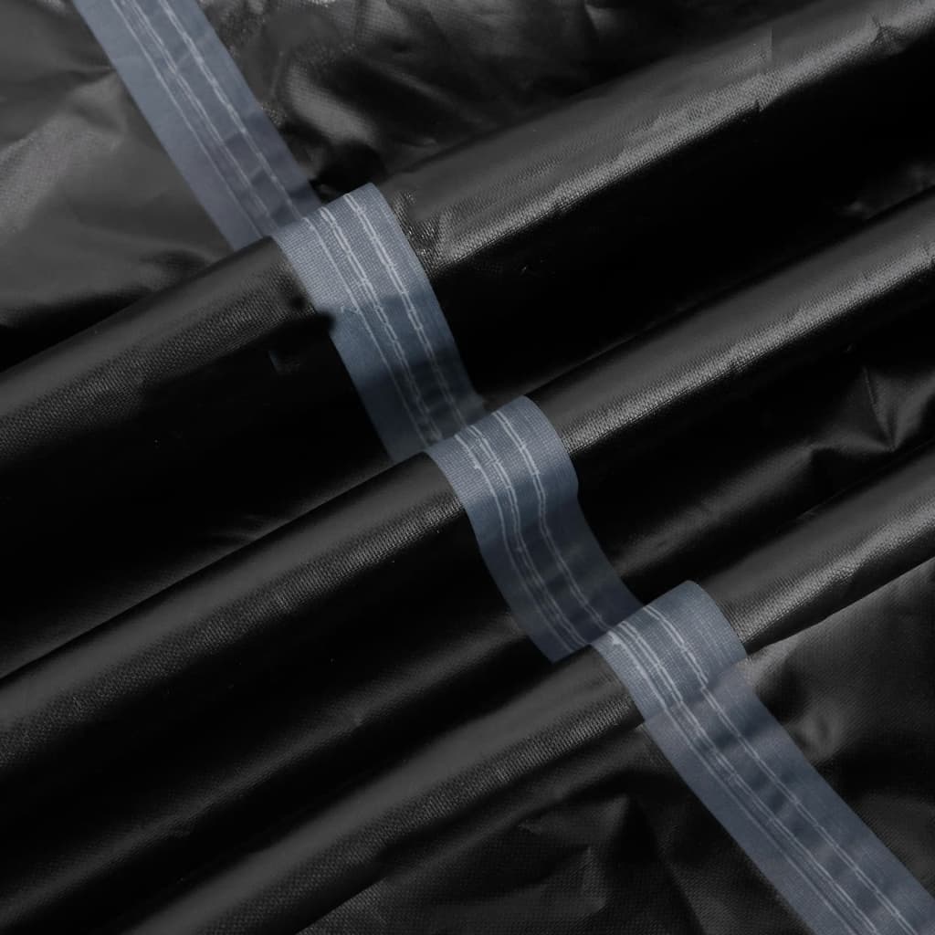Garden Furniture Cover Black 180x70x90 cm Waterproof 420D