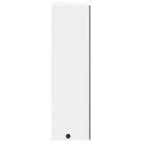 Bathroom Mirror Cabinet with LED Light White 45x13x52 cm