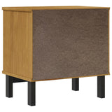 Bedside Cabinet "FLAM" 49x35x50 cm Solid Wood Pine