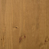 Bedside Cabinet "FLAM" 49x35x50 cm Solid Wood Pine