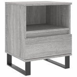 Bedside Cabinets 2 pcs Grey Sonoma 40x35x50 cm Engineered Wood