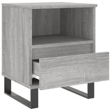 Bedside Cabinets 2 pcs Grey Sonoma 40x35x50 cm Engineered Wood