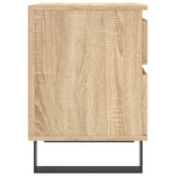Bedside Cabinets 2 pcs Sonoma Oak 40x35x50 cm Engineered Wood