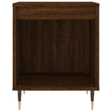Bedside Cabinets 2 pcs Brown Oak 40x35x50 cm Engineered Wood
